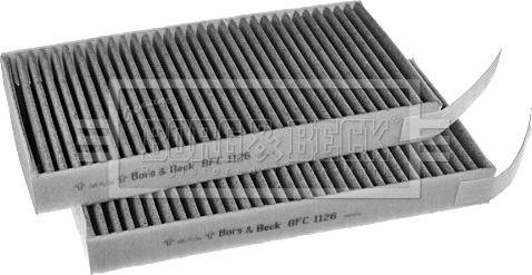 Borg & Beck BFC1126 - Фильтр воздуха в салоне autosila-amz.com