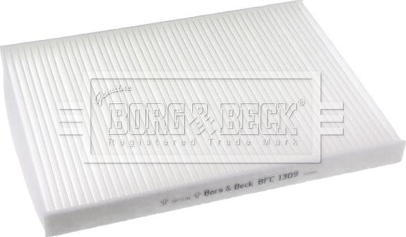 Borg & Beck BFC1309 - Фильтр воздуха в салоне autosila-amz.com