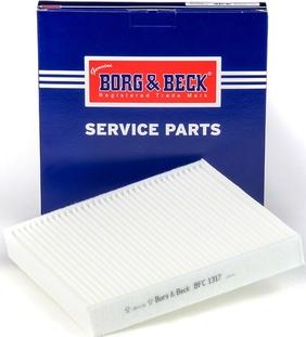 Borg & Beck BFC1317 - Фильтр воздуха в салоне autosila-amz.com