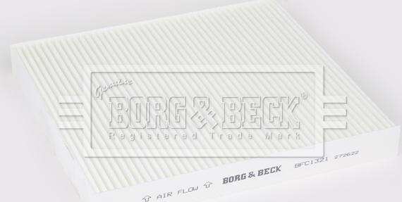 Borg & Beck BFC1321 - Фильтр воздуха в салоне autosila-amz.com