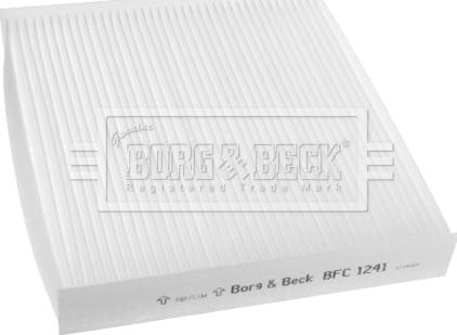 Borg & Beck BFC1241 - Фильтр воздуха в салоне autosila-amz.com