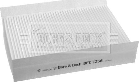 Borg & Beck BFC1256 - Фильтр воздуха в салоне autosila-amz.com