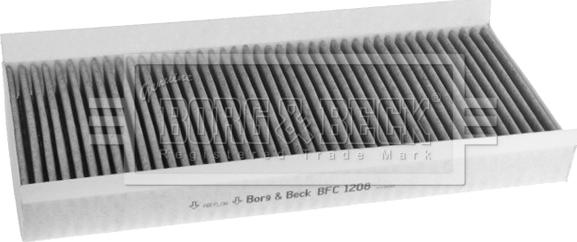 Borg & Beck BFC1208 - Фильтр воздуха в салоне autosila-amz.com
