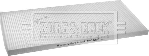 Borg & Beck BFC1236 - Фильтр воздуха в салоне autosila-amz.com