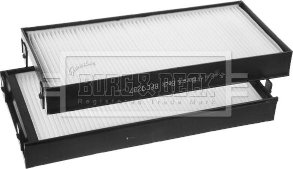 Borg & Beck BFC1237 - Фильтр воздуха в салоне autosila-amz.com