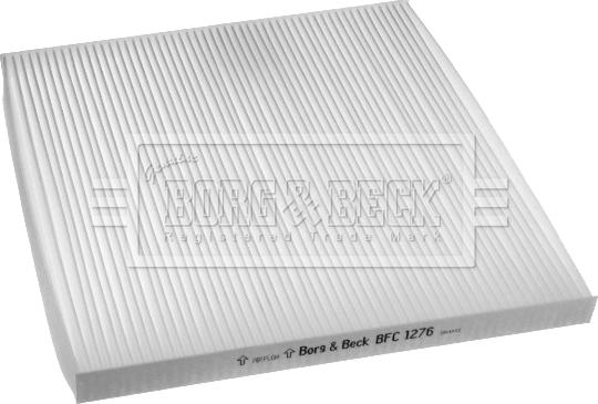 Borg & Beck BFC1276 - Фильтр воздуха в салоне autosila-amz.com