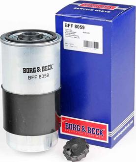 Borg & Beck BFF8059 - Топливный фильтр autosila-amz.com
