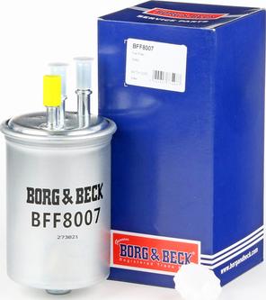 Borg & Beck BFF8007 - Топливный фильтр autosila-amz.com