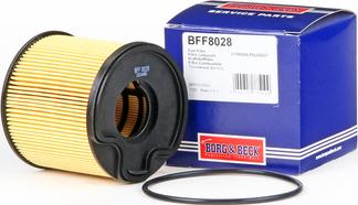 Borg & Beck BFF8028 - Топливный фильтр autosila-amz.com