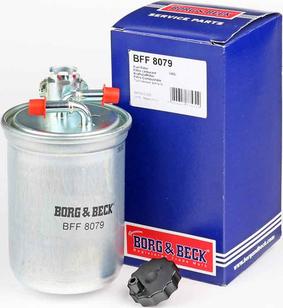 Borg & Beck BFF8079 - Топливный фильтр autosila-amz.com