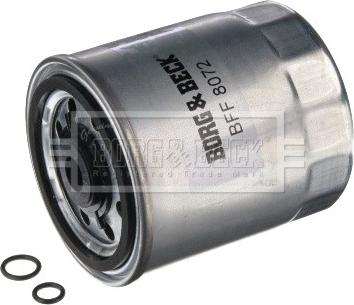 Borg & Beck BFF8072 - Топливный фильтр autosila-amz.com