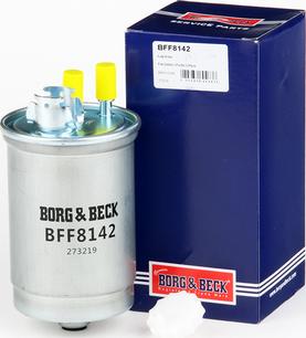 Borg & Beck BFF8142 - Топливный фильтр autosila-amz.com