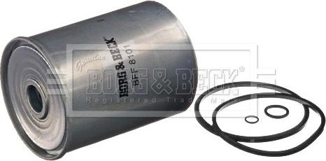 Borg & Beck BFF8101 - Топливный фильтр autosila-amz.com