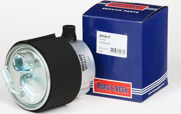 Borg & Beck BFF8117 - Топливный фильтр autosila-amz.com