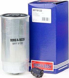 Borg & Beck BFF8122 - Топливный фильтр autosila-amz.com