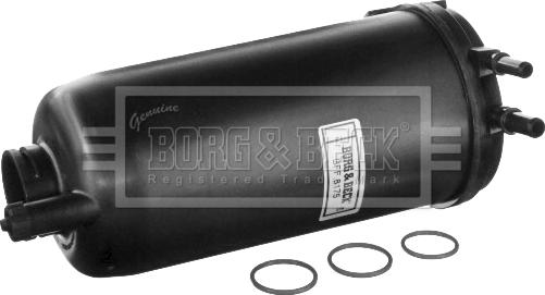 Borg & Beck BFF8175 - Топливный фильтр autosila-amz.com
