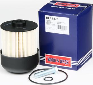 Borg & Beck BFF8178 - Топливный фильтр autosila-amz.com