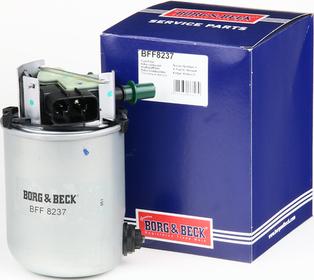 Borg & Beck BFF8237 - Топливный фильтр autosila-amz.com