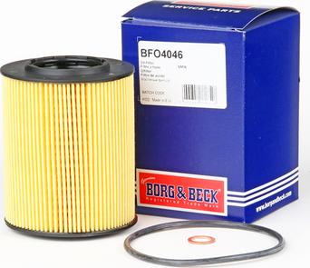 Borg & Beck BFO4046 - Масляный фильтр autosila-amz.com