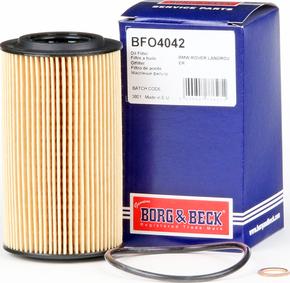 Borg & Beck BFO4042 - Масляный фильтр autosila-amz.com