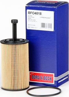 Borg & Beck BFO4018 - Масляный фильтр autosila-amz.com