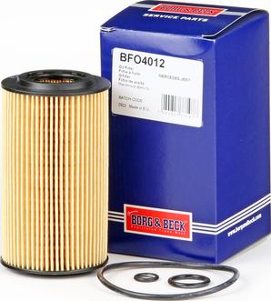 Borg & Beck BFO4012 - Масляный фильтр autosila-amz.com