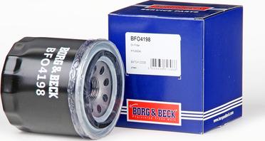 Borg & Beck BFO4198 - Масляный фильтр autosila-amz.com