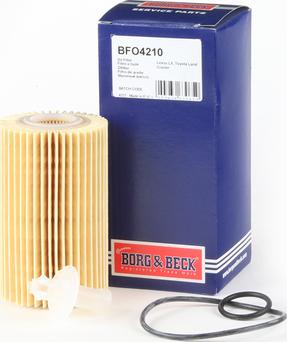 Borg & Beck BFO4210 - Масляный фильтр autosila-amz.com