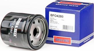 Borg & Beck BFO4280 - Масляный фильтр autosila-amz.com