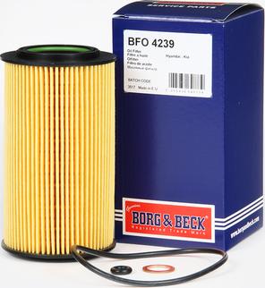 Borg & Beck BFO4239 - Масляный фильтр autosila-amz.com