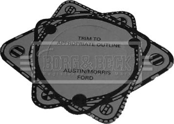 Borg & Beck BG010 - Термостат охлаждающей жидкости / корпус autosila-amz.com