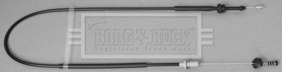 Borg & Beck BKA1095 - Тросик газа autosila-amz.com