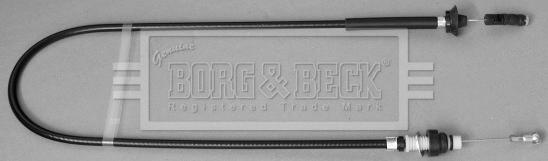 Borg & Beck BKA1092 - Тросик газа autosila-amz.com