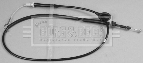 Borg & Beck BKA1045 - Тросик газа autosila-amz.com