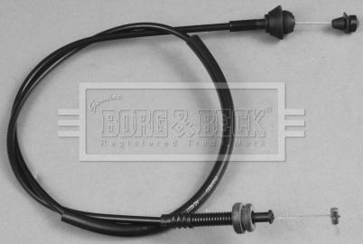 Borg & Beck BKA1055 - Тросик газа autosila-amz.com