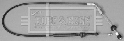Borg & Beck BKA1100 - Тросик газа autosila-amz.com