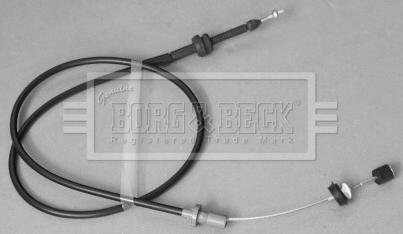 Borg & Beck BKA1112 - Тросик газа autosila-amz.com