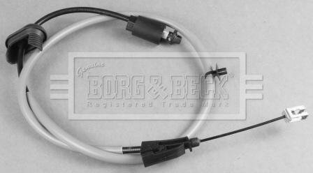 Borg & Beck BKB6004 - Тросик, cтояночный тормоз autosila-amz.com
