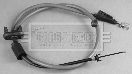 Borg & Beck BKB6006 - Тросик, cтояночный тормоз autosila-amz.com