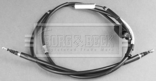 Borg & Beck BKB6010 - Тросик, cтояночный тормоз autosila-amz.com
