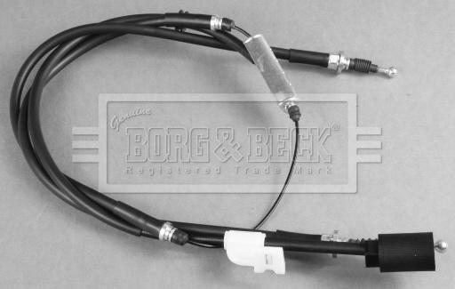 Borg & Beck BKB6011 - Тросик, cтояночный тормоз autosila-amz.com