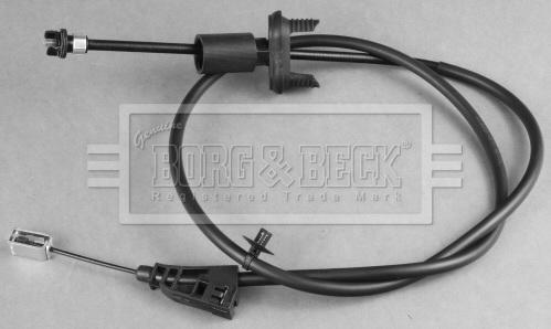 Borg & Beck BKB6013 - Тросик, cтояночный тормоз autosila-amz.com