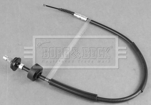 Borg & Beck BKB6017 - Тросик, cтояночный тормоз autosila-amz.com