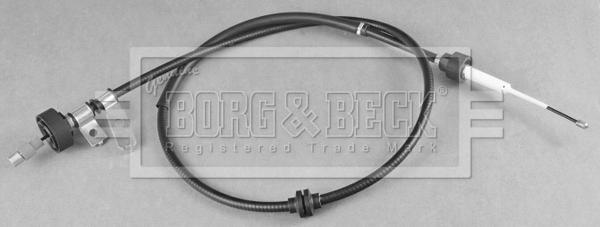 Borg & Beck BKB6023 - Тросик, cтояночный тормоз autosila-amz.com