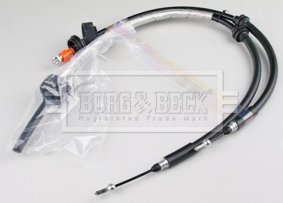 Borg & Beck BKB6027 - Тросик, cтояночный тормоз autosila-amz.com