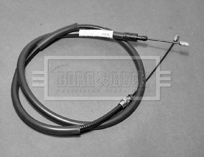 Borg & Beck BKB1963 - Тросик, cтояночный тормоз autosila-amz.com