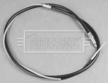 Borg & Beck BKB1917 - Тросик, cтояночный тормоз autosila-amz.com