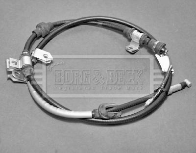 Borg & Beck BKB1936 - Тросик, cтояночный тормоз autosila-amz.com