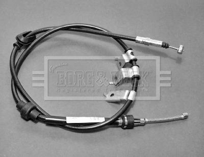 Borg & Beck BKB1932 - Тросик, cтояночный тормоз autosila-amz.com