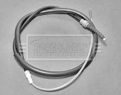 Borg & Beck BKB1411 - Тросик, cтояночный тормоз autosila-amz.com